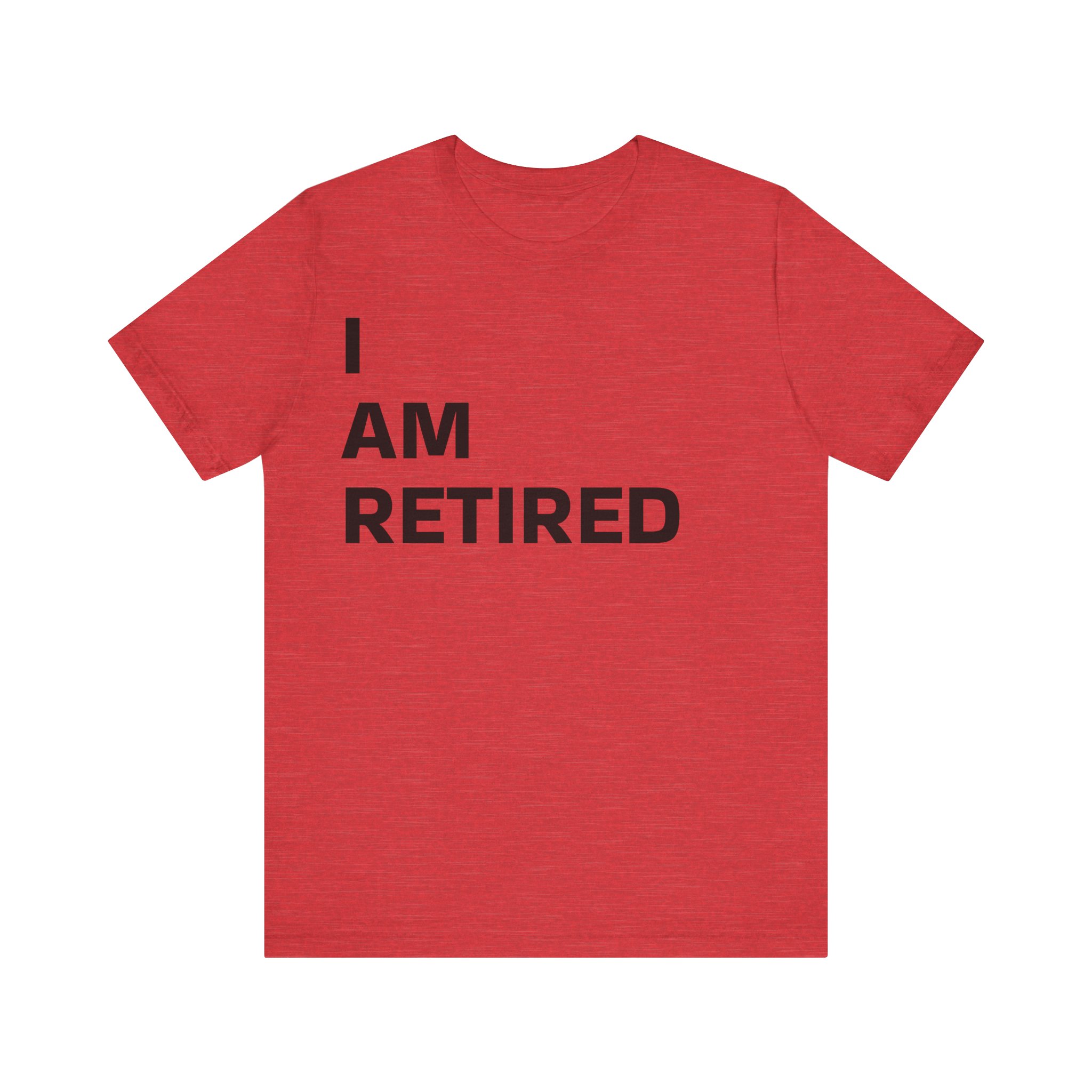 *I AM RETIRED* Jersey Sleeve Tee - Image 14