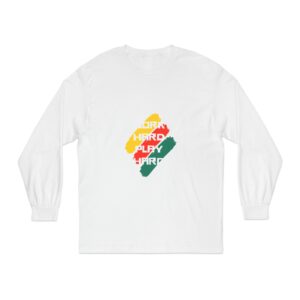 Classic Long Sleeve T-Shirt "Work Hard Play Hard"