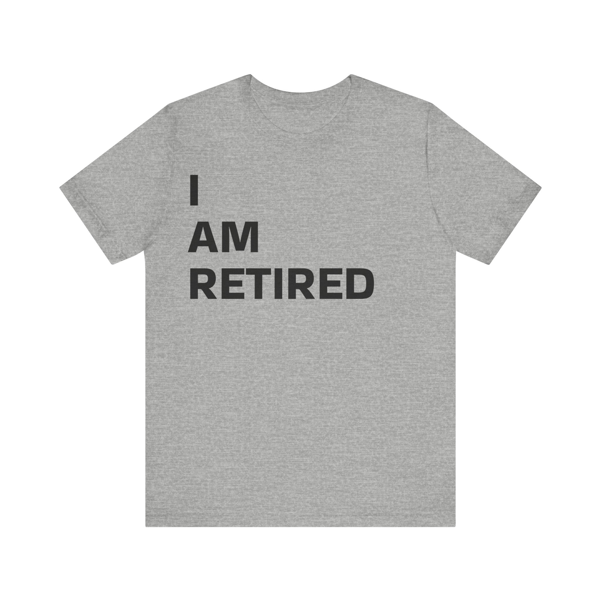 *I AM RETIRED* Jersey Sleeve Tee - Image 11