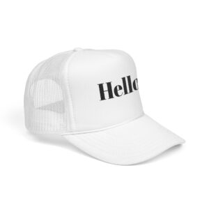 "Hello" Foam Trucker Hat