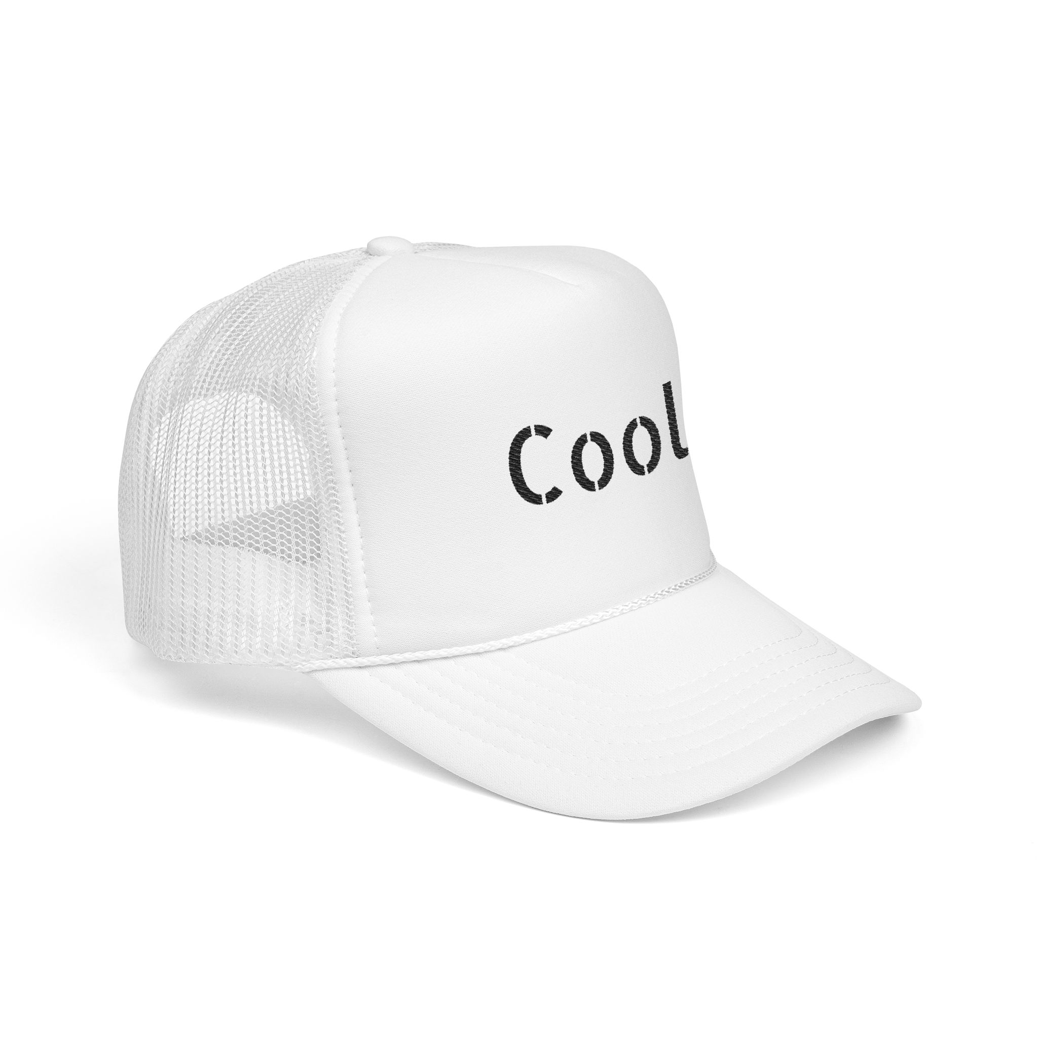Cool Embroidered Foam Trucker Hat