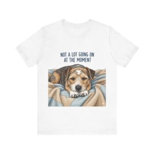 Cozy Dog Illustration Tee